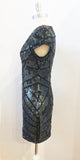 Parker Sequin And Bead Dress Size S