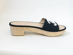 Chanel Wooden Mule Size 41 It (11 Us)