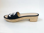 Chanel Wooden Mule Size 41 It (11 Us)