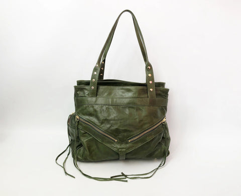 Three Compartment Shoulder Bag