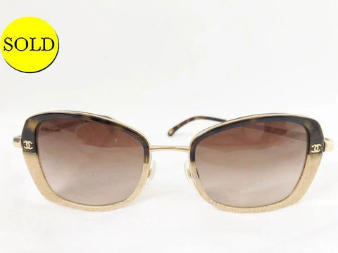 Chanel Two-Tone Sunglasses