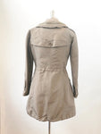 Burberry Brit With Hidden Hood Coat Size 6