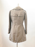 Burberry Brit With Hidden Hood Coat Size 6