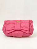 Prada Tessuto Bow Clutch