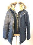 Men's Mackage Puffer Coat W/Fur Size 44 - Retail $1,290
