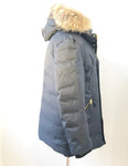 Men's Mackage Puffer Coat W/Fur Size 44 - Retail $1,290