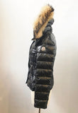 Moncler Armoise Puffer Coat W/Fur Size 0 / Xs