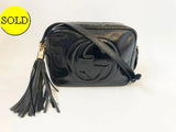 Gucci Patent Leather Soho Disco Crossbody Bag