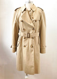 Burberry Trench With Removable Lining Size 12 Us