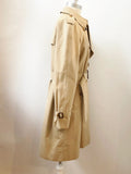 Burberry Trench With Removable Lining Size 12 Us