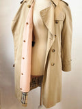 Burberry Trench With Removable Lining Size 12 Us