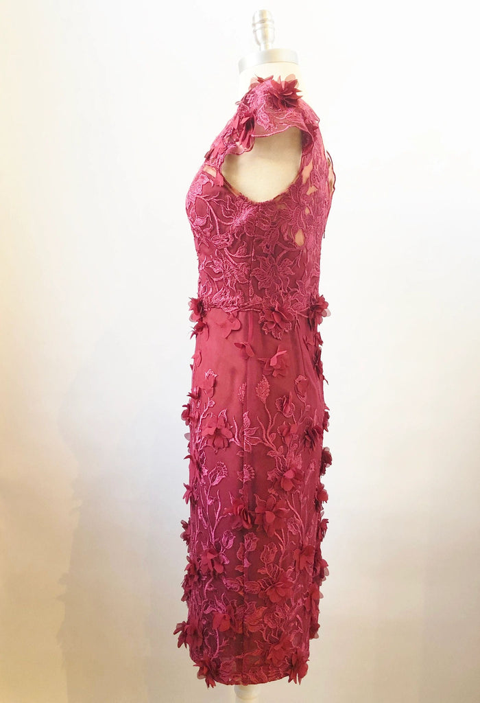 Marchesa Notte Lace Dress Size 4 KMK Luxury Consignment Marchesa Notte Lace Dress Size 4 KMK Luxury Consignment
