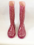 NEW Dolce & Gabbana Lace Rain Boot Size 38 It (8 Us)