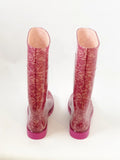 NEW Dolce & Gabbana Lace Rain Boot Size 38 It (8 Us)