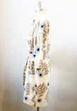 Diane Von Furstenberg Belted Silk Dress Size 4