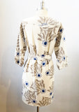 Diane Von Furstenberg Belted Silk Dress Size 4