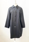 Burberry London Trench Coat With Nova Check Lining Size 14