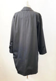 Burberry London Trench Coat With Nova Check Lining Size 14