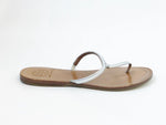 Tory Burch Silver Flip-Flops Size 8