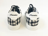 NEW Frankie Morello Check Sneaker Size 37 It (7 Us)