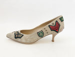 NEW Goffredo Fantini Patch Pumps Size 41 It (11 Us)