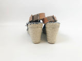 NEW Sesto Meucci Denim Wedge Sandal Size 9
