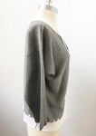 Embellished Cardigan Sweater Size M