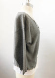 Embellished Cardigan Sweater Size M