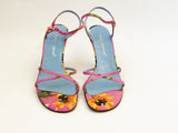 Dolce & Gabbana Floral Sandal Size 38 It (8 Us)