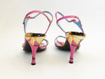Dolce & Gabbana Floral Sandal Size 38 It (8 Us)