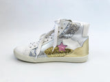 Saint Laurent High Top Love Sneaker Size 37.5 It (7.5 Us)