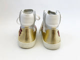 Saint Laurent High Top Love Sneaker Size 37.5 It (7.5 Us)