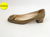 Prada Buckle Pump Size 37.5 It (7.5 Us)