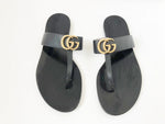 Gucci Gg Leather Thong Size 40 It (10 Us)
