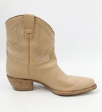 Valentino Low Western Boots Size 40 It (10 Us)