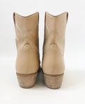 Valentino Low Western Boots Size 40 It (10 Us)