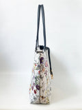 White Floral Tote