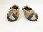 Burberry Knotted Nova Check Ballet Flats Size 41 It (11 Us)