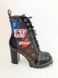 NEW Louis Vuitton Heart Ankle Boot Size 36.5 It (6.5 Us)