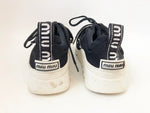 Miu Miu Logo Sneaker Size 37 It (7 Us)