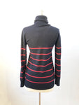 Band Of Outsiders Cashmere Striped Turtleneck Sweater Size S