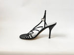 Gucci Strappy High-Heel Sandal Size 37.5 It (7.5 Us)