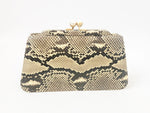 NEW Judith Leiber Snakeskin Handbag