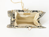 NEW Judith Leiber Snakeskin Handbag