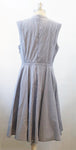 Tory Burch Blue Striped Dress Size 12