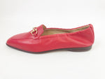 NEW Gucci Red Loafer Size 38.5 It (8.5 Us)