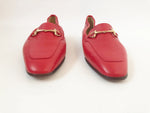 NEW Gucci Red Loafer Size 38.5 It (8.5 Us)