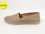 NEW Gucci Leather Espadrille Size 40 It (10 Us)