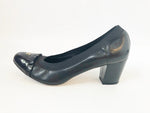 Chanel Cap-Toe Ruffle Pump Size 40 It (10 Us)