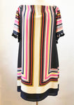 NEW Trina Turk Pom Pom Sleeve Dress Size Xl